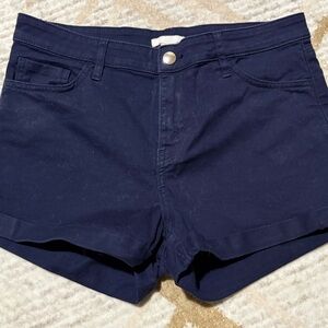 H&M Dark Blue/Navy Women's Shorts